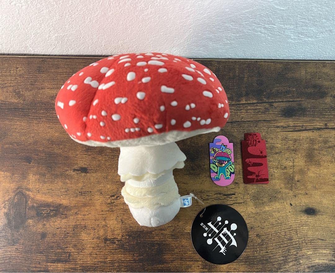 Amazon.co.jp: 3点セット 毒展 オリジナルグッズ ベニテングダケ